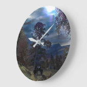 MOUNTAIN TRAIL ラージ壁時計 (傾斜)