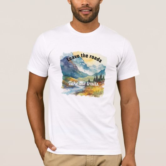Mountain Trails T-Shirt Tシャツ (正面)