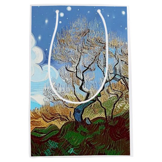  MOUNTAIN  TREE ミディアムペーパーバッグ (正面)