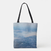 MOUNTAIN UNDER BLUE SKY AT DAYTIME トートバッグ (裏面)