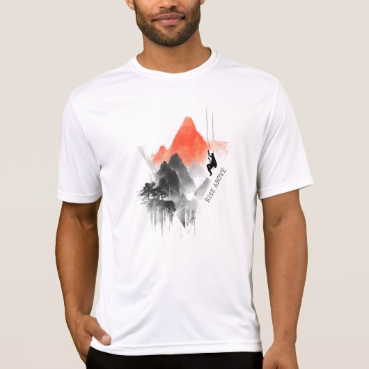 Mountain Vibes | アウトドア Tシャツ (正面)