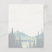 Mountain Wedding | オリジナル文房具 (裏面)