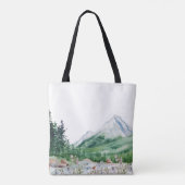 Mountain Wildflower | ウェディング ウェルカム トートバッグ (裏面)