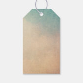 Mountain with Sunraysありがとう ギフトタグ (裏面)