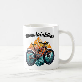 Mountainbike コーヒーマグカップ