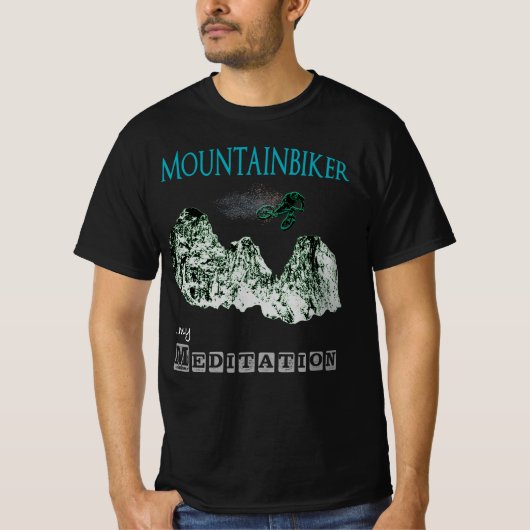 Mountainbiker T-Shirt Tシャツ (正面)
