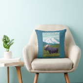 MountainColoradoのアメリカヘラジカ クッション (椅子)