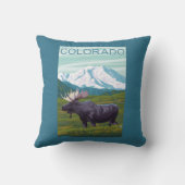 MountainColoradoのアメリカヘラジカ クッション (裏面)