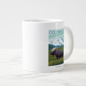 MountainColoradoのアメリカヘラジカ ジャンボコーヒーマグカップ (正面右)