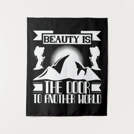 Mountaineering - Beauty Is The Door タペストリー (正面)