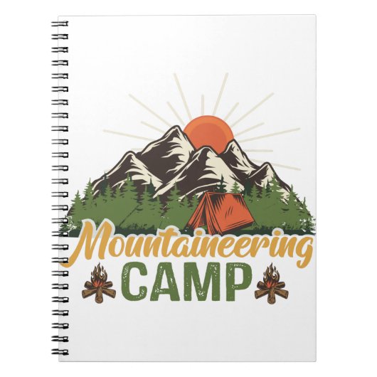 Mountaineering camp ノートブック (正面)