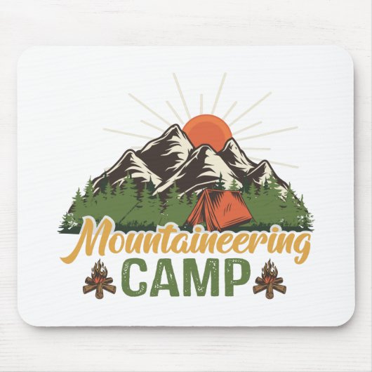 Mountaineering camp マウスパッド (正面)