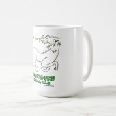 MountainFireコヨーテデザイン#2 on a コーヒーマグカップ (正面右)