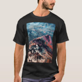 Mountains 2 Baseball  Sleeve Tシャツ (正面)