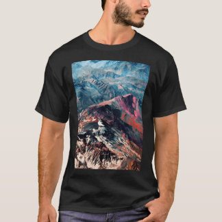 Mountains 2 Baseball  Sleeve Tシャツ