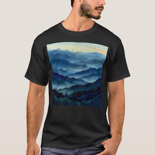 Mountains Active Tシャツ (正面)
