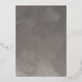 Mountains Adventure Wedding 箔招待状 (裏面)