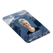  Mountains Alpine Memorial Keepsake マグネット (右側)