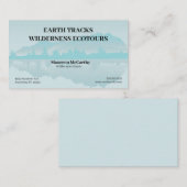 Mountains and Lake Ecotourism Fishing Guide Resort 名刺 (正面/裏面)