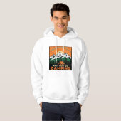 Mountains Are Calling And I Must Go Camping Hiking パーカ (正面フル)