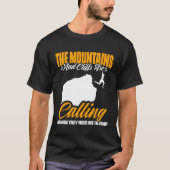Mountains Are Cliffs Cliff Diving Extreme Cliff D Tシャツ (正面)