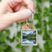 Mountains | Canadian Rockies, Alberta Canada キーホルダー (手)