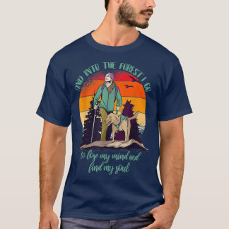 Mountains Dog Hiking Doggie Saying Gift For Dog Tシャツ