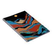 Mountains Geometric  ノートブック (右側)