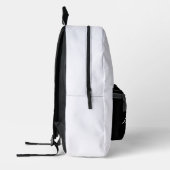 Mountains Graphic Backpack - Outdoor Hiking Print プリントバックパック (左)