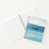 Mountains in Lake Bled Landscape カスタマイズ Photo ノートブック (内部)