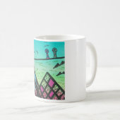 Mountains in Sunnycatworld コーヒーマグカップ (正面右)