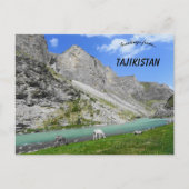 Mountains in Tajikistan ポストカード (正面)