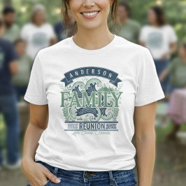 Mountains Lake Family Reunion Motif lt ID1317 Tシャツ