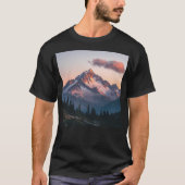 Mountains Landscape Mountains Nature Wall Art Acti Tシャツ (正面)