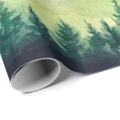 Mountains landscape. Watercolor illustration. ラッピングペーパー (ロールコーナー)