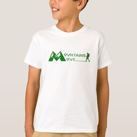 Mountains Move Tシャツ (正面)