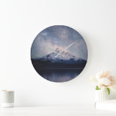 Mountains | Mt. Hood Portland, Oregon ラージ壁時計 (ホーム)