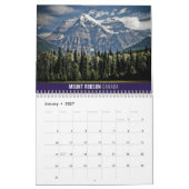 Mountains Of The World 2026 Calendar カレンダー (1月 2027)