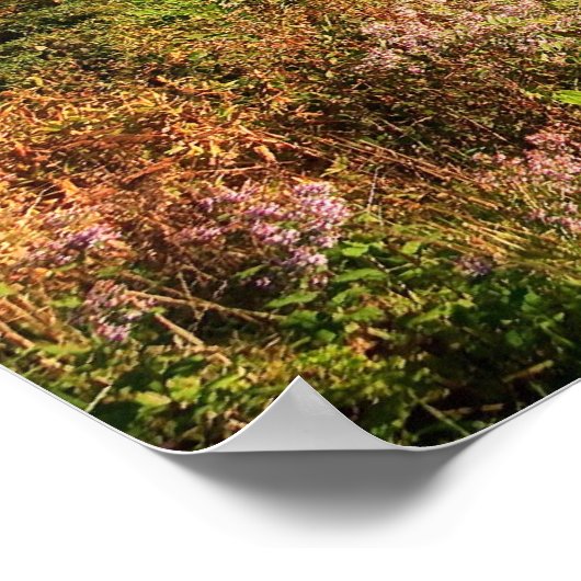 Mountains Poster with Verse ポスター (角)