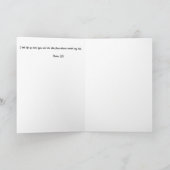 Mountains Sketched in Pencil on Note Card カード (内部)