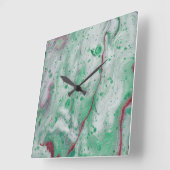 Mountains style. スクエア壁時計 (傾斜)