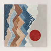 Mountains Sunset Beauty ジグソーパズル (横)