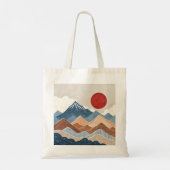 Mountains Sunset Beauty トートバッグ (裏面)