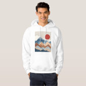 Mountains Sunset Beauty パーカ (正面フル)