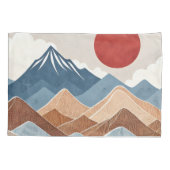 Mountains Sunset Beauty 枕カバー (裏面)