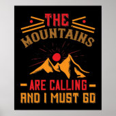 Mountains -The Mountains Are Calling And I Must Go ポスター (正面)