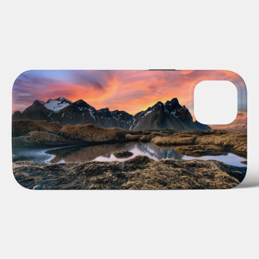 Mountains | Vesturhorn Mountain Iceland Case-Mate iPhoneケース (裏面 (横))