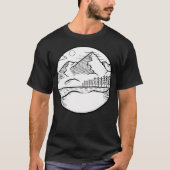 Mountains View Active Tシャツ (正面)