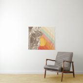 Mountainscape 1% pipe% Florent Bodart タペストリー (インサイチュ(横))