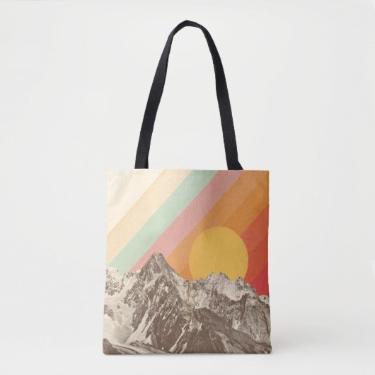 Mountainscape 1% pipe% Florent Bodart トートバッグ (正面)